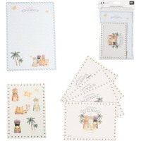 Brieven met enveloppen voor de Driekoningen - 6 stuks