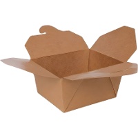 Voedselverpakkingen van 19,7 x 14 x 6,4 cm - 3 stuks
