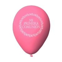 Latex ballonnen voor Mijn Eerste Communie met details van 23 cm - 6 stuks