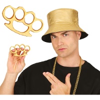 Gouden knuckleduster