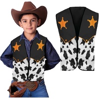 Sheriff-cowboygilet voor kinderen