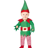 Kerstmis dwergkostuum voor baby