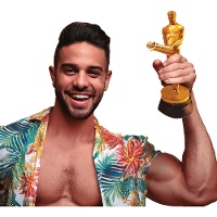 Penis-trofee van 20 cm