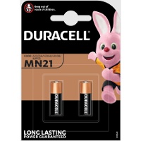 Alkalinebatterijen type MN21 - Duracell - 2 stuks