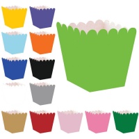Kleurrijke bakjes set - 12 stuks
