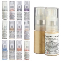 Eetbare Spray Powder Puff Glitter Dust van 10 gr - Sugarflair