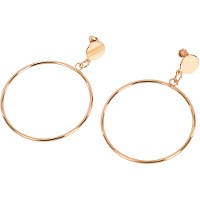 Gouden creolen - 1 paar