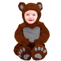 Teddybeer kostuum voor baby's