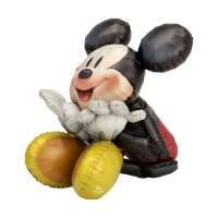Mickey Mouse zittende ballon van 63 x 74 cm - Anagram