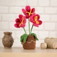 Amigurumi-kit - Bloempot - DMC