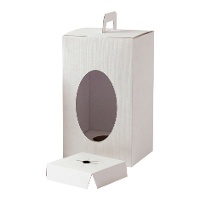 Doos voor paasei 25 x 15 x 15 cm - Decora - 2 stuks