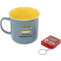 Mok van 400 ml Gamer Papa met mini-spel