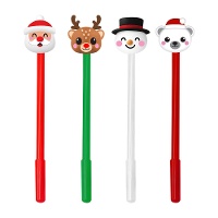 Kerstbalpen met kerstmotief - 1 stuk