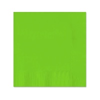 Fluor servetten 16,5 x 16,5 cm - 30 stuks