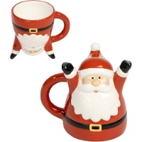 Vrolijke kerstmanmok van 207 ml