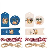 Cadeaulabels Driekoningen uit het Oosten - assorti, 25 stuks
