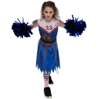 Zombie cheerleader kostuum voor meisjes