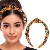 Oranje pompoen hoofdband