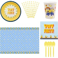 Feestpakket Vrolijke Minions - 6 personen