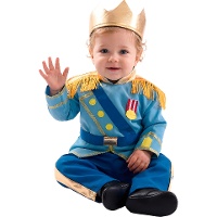 Blauwe prins kostuum voor baby
