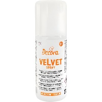 Eetbare fluweel-spray op basis van cacaoboter 100 ml - Decora