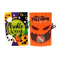 Assorti Halloween kaart met 40 gr snoepjes