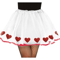 Tutu-rok met hartjes voor dames