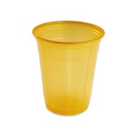 Plastic bekers van 360 ml in kleuren - 10 stuks