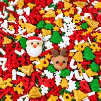 Betoverende kerstsprinkles van 90 g - Azucren