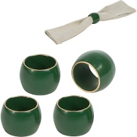 Groene servetringen 