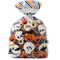 Halloween Snoepzakjes Boo van 20 x 17 cm - Wilton - 20 stuks