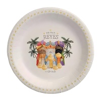 Borden van 18 cm met de Drie Koningen - 6 stuks