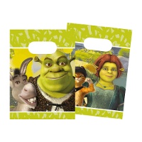 Shrek-feestzakjes - 4 stuks