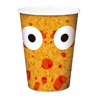 Dinosaurusbekers van 266 ml - 6 stuks