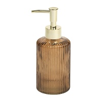 Amber zeepdispenser in vintage-stijl Bois & Terre van 17 cm