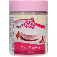 Witte glazuur topping 375 g - FunCakes