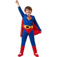 Superman kostuum met cape voor jongens