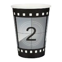 Filmthema bekers van 270 ml - 10 stuks