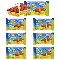 Mr Bitel Pixel van chocolade met pistachecrème, 30 gr - 6 stuks