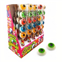 Gummy?oogjes op stok 18 g - 20 stuks
