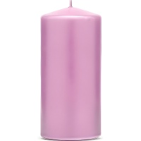 Gekleurde kaarsen van 6 X 15 cm - 6 stuks