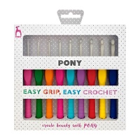 Haaknaaldenset 2 tot 6 mm - Pony - 9 stuks