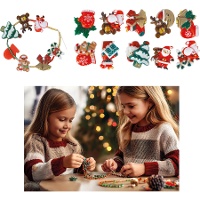 Doos met kralen voor kerstarmbanden - 20 stuks