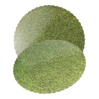 Taartbasis 20 x 20 x 0,3 cm gras