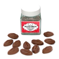 Vormige chocolaatjes van vagina's Sexy chocolade - Peccata Minuta