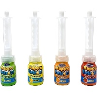 Vloeibare snoep in pot met spuit, 18 g - 30 stuks
