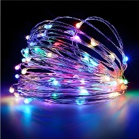 Slingerverlichting met batterij, multifunctioneel, 20 m - 200 leds