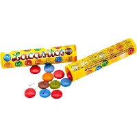 Gekleurde melkchocolade Lacasitos in een buis - 20 gr