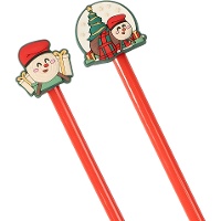 Kerstpotlood met Tió de Nadal - 1 stuk