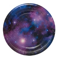 Ruimteborden van 23 cm - 8 stuks